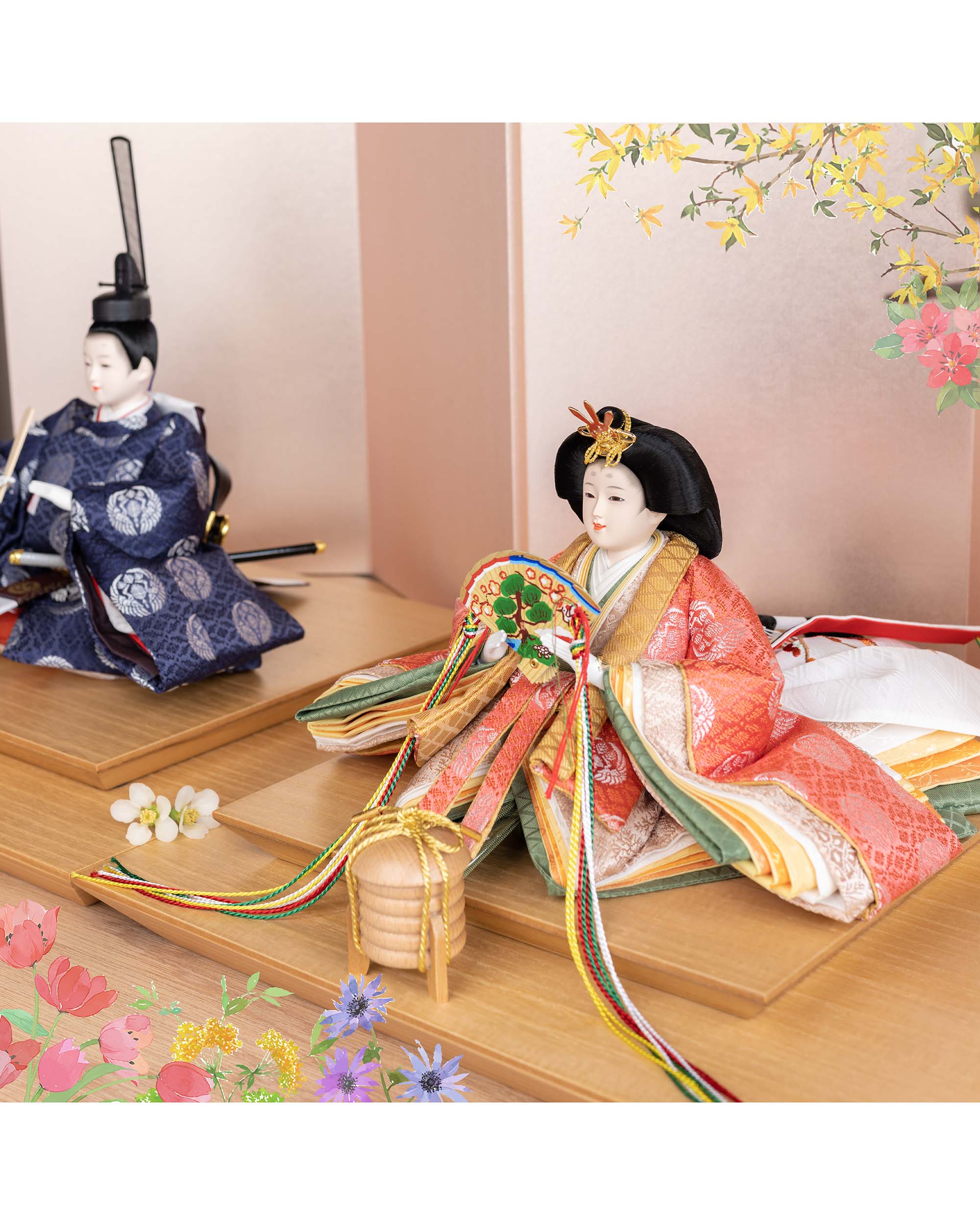 向鶴 – 花の雲